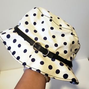 MIU MIU Vintage Bucket hat with leather trim size medium